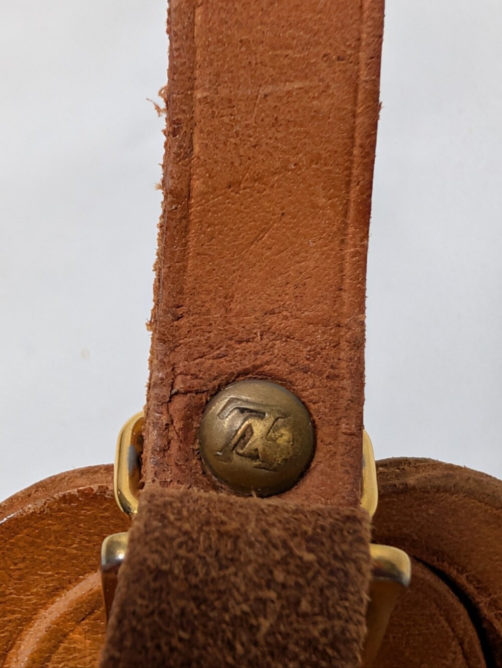 Vintage Louis Vuitton Leather Luggage Tags Set of 3 w/ Original Box - Picture 16 of 16